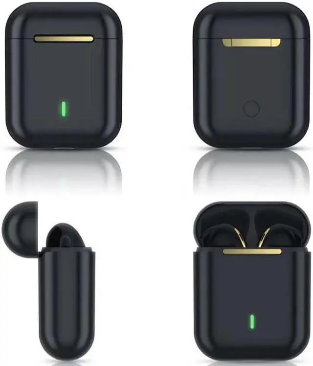 Alt view image 3 of 6 - J18 Bluetooth 5.0 TWS Wireless Binaural Bluetooth Earphone with Charging Box (Black)