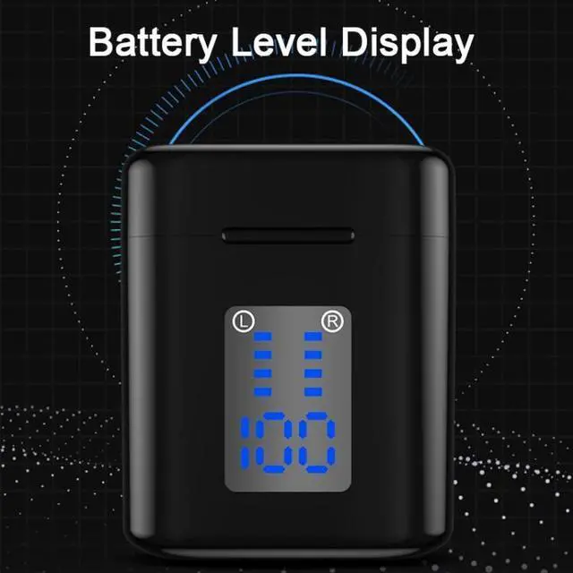 Alt view image 7 of 7 - T&G TG905 TWS Bluetooth Earphone Wireless Sport Headphone 5D Stereo Headsets with LED Display & Charging Box