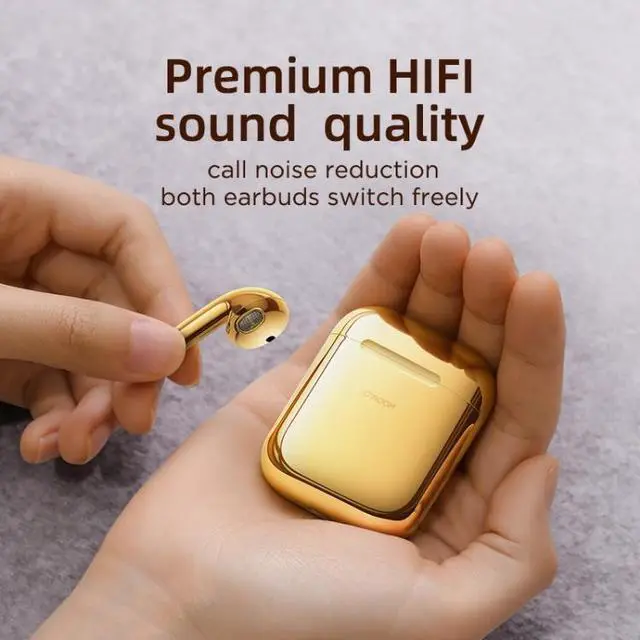 Alt view image 5 of 7 - JOYROOM T03S Bluetooth 5.0 Pride Version Binaural TWS Bluetooth Earphone (Silver)