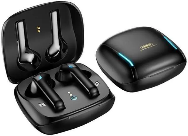 Main image of REMAX TWS-40 True Wireless Music Gaming Bluetooth Earphone (Black)