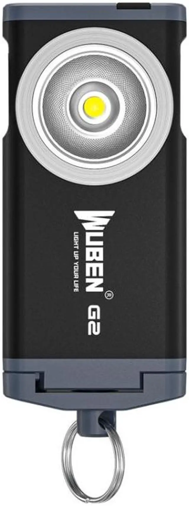 Main image of WUBEN G2 Strong Light LED Flashlight USB Outdoor Campers And Household Super Bright Key Chain Light WUBEN G2 Black (Black)
