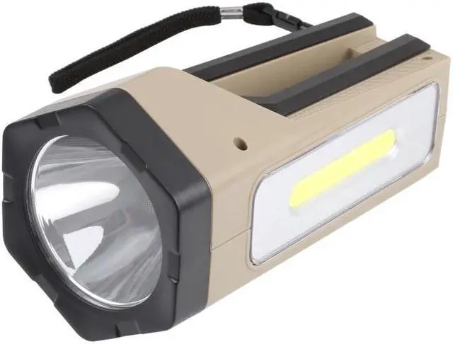 Alt view image 2 of 7 - ST02A P70 Lamp Beads + COB LED Spotlight Multifunctional Portable Rechargeable Flashlight