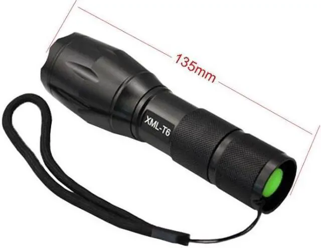 Alt view image 2 of 6 - LT-XD 1 x CREE XML-T6 White Light LED Flashlight , 1800 LM 5-Modes