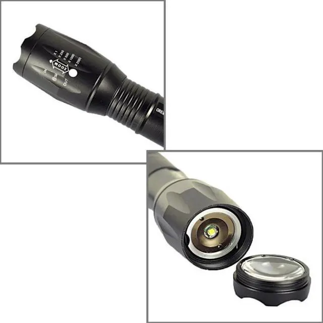 Alt view image 4 of 6 - LT-XD 1 x CREE XML-T6 White Light LED Flashlight , 1800 LM 5-Modes