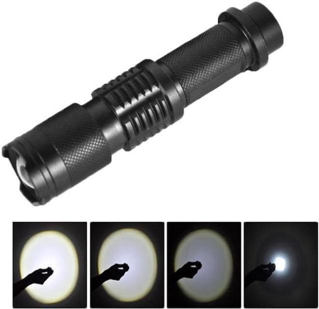 Main image of LT-HX CREE XM-L T6 5-Modes White Light LED Flashlight, 2200 LM Mini Telescopic (Black)