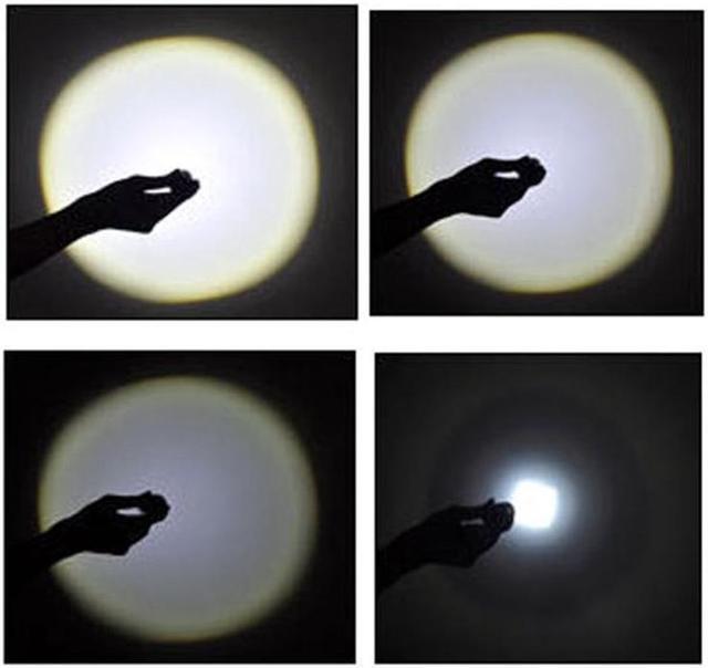Alt view image 6 of 7 - LT-HX CREE XM-L T6 5-Modes White Light LED Flashlight, 2200 LM Mini Telescopic (Black)