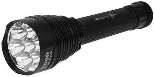Main image of TrustFire TR-J18 LED Flashlight, 5 Mode, 7x Cree XM-L T6, Luminous Flux: 8000lm, Length: 24.5 / 30.5cm
