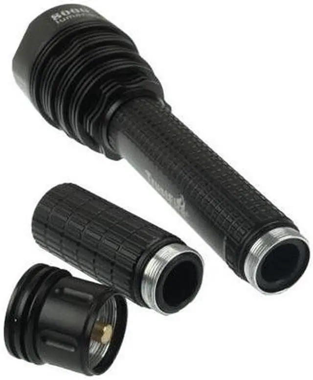 Alt view image 4 of 7 - TrustFire TR-J18 LED Flashlight, 5 Mode, 7x Cree XM-L T6, Luminous Flux: 8000lm, Length: 24.5 / 30.5cm