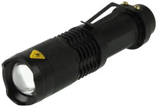 Main image of SK98 LED Focus Flashlight, 3 Mode, Cree XM-L T6 LED, Luminous Flux: 1000lm, Length: 11.5cm(White Light)