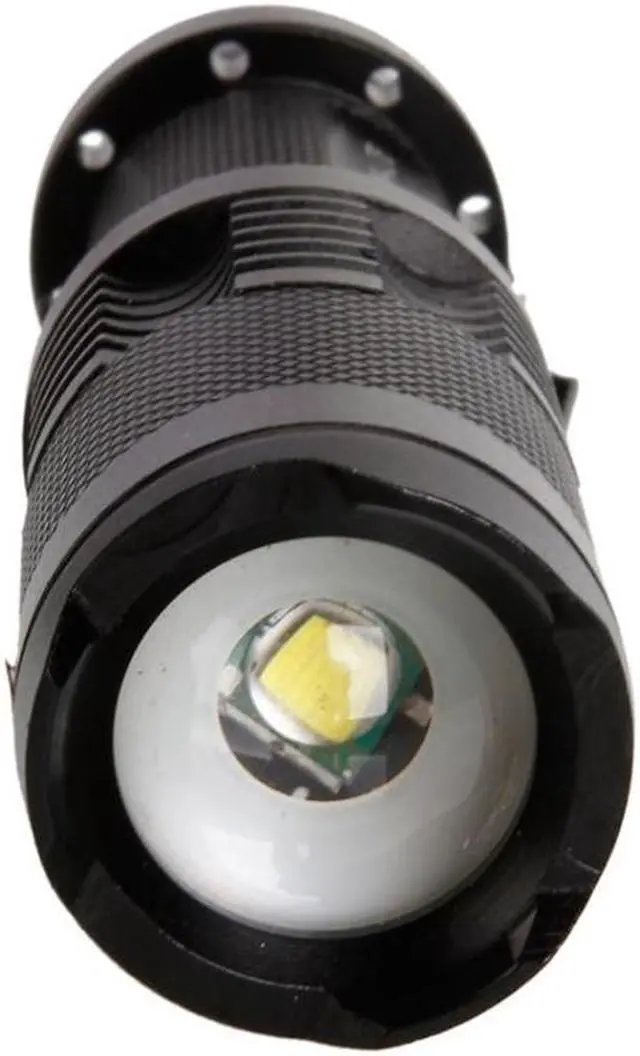 Alt view image 6 of 7 - SK98 LED Focus Flashlight, 3 Mode, Cree XM-L T6 LED, Luminous Flux: 1000lm, Length: 11.5cm(White Light)