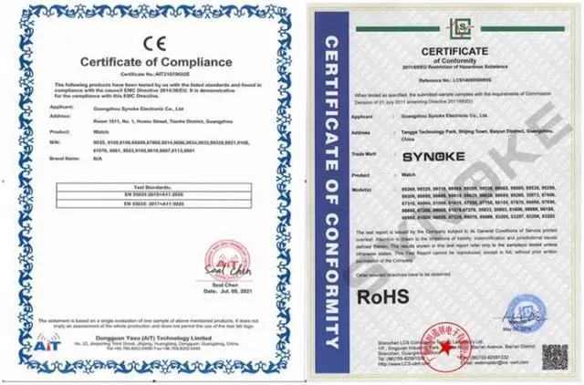 Alt view image 7 of 7 - SYNOKE 9002 Men Outdoor Waterproof Sports Watch Multifunctional Luminous Digital Watch (Black)