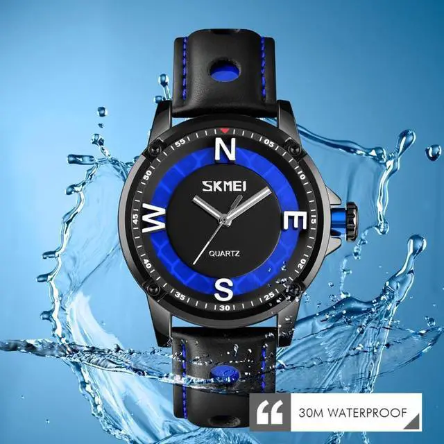 Alt view image 5 of 7 - SKMEI 9211 Fashion Sports Stereo Dial Luminous Pointer Creative Watch Business Trend Men Quartz Watch (Green)