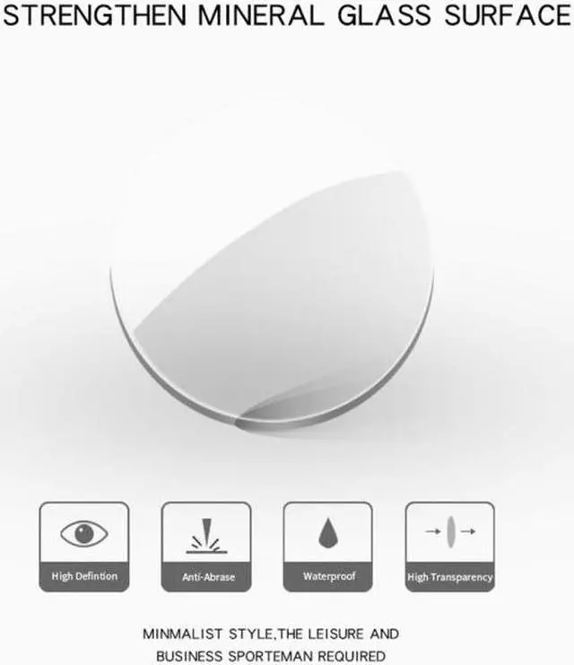 Alt view image 4 of 7 - 406 YAZOLE Men Fashion Business Leather Band Quartz Wrist Watch (Style 2)