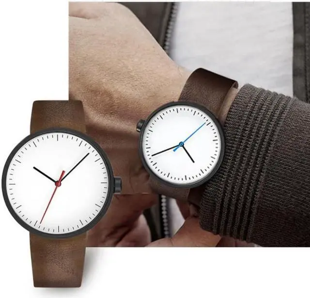 Alt view image 4 of 6 - YAZOLE 522 Red & Blue Pointer Quartz Movement Sports Watch (G)