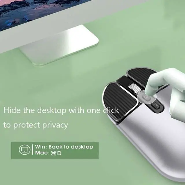 Alt view image 4 of 7 - M203 2.4Ghz 5 Buttons 1600DPI Wireless Optical Mouse Computer Notebook Office Home Silent Mouse (Black)