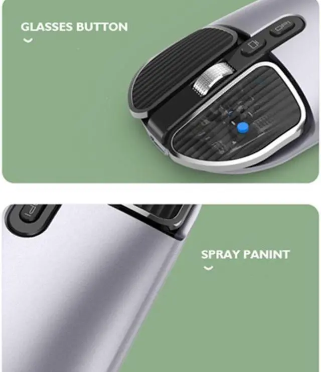 Alt view image 7 of 7 - M203 2.4Ghz 5 Buttons 1600DPI Wireless Optical Mouse Computer Notebook Office Home Silent Mouse (Black)