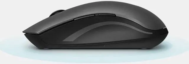 Alt view image 2 of 7 - Rapoo 7200M 1600 DPI 6 Buttons 2.4GHz Wireless Bluetooth 4.0 Multi-modes Mouse Notebook Office Mute Mouse (Dark Gray)