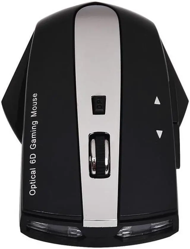 Alt view image 3 of 6 - Gaming Mouse MZ-011 2.4GHz 1600DPI Wireless Rechargeable Optical Mouse with HUB Function (Pearl White)