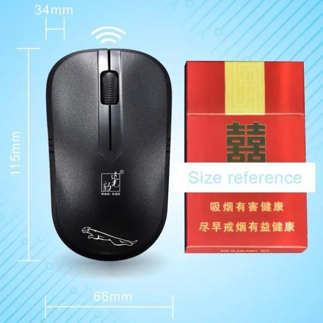 Alt view image 7 of 7 - ZGB 101B 2.4GHz 1600 DPI Professional Commercial Wireless Optical Mouse Mute Silent Click Mini Noiseless Mice for Laptop, PC, Wireless Distance: 30m (White)