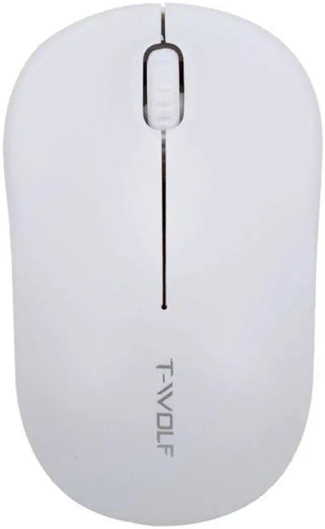 Main image of T-WOLF Q4 3 Keys 2.4GHz Wireless Mouse Desktop Computer Notebook Game Mouse (White)