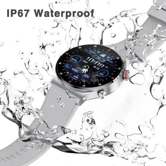 Alt view image 6 of 6 - GPS ECG+PPG Bluetooth Call Smart Watch Men 2024 Sports Bracelet NFC Waterproof Custom Watch Face Men SmartWatch For IOS Android