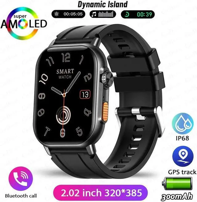 Main image of NFC Bluetooth Call Smart Watch Men 320*385 HD Screen Fitness Tracker IP68Waterproof Fashion Women SmartWatch For Android IOS