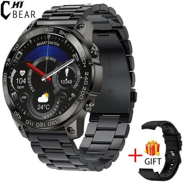 Main image of 1.43" 466*466 AMOLED screen Men Smart Watch IP68 Waterproof Screen Always Show 400MAh Battery Bluetooth Call Smartwatch