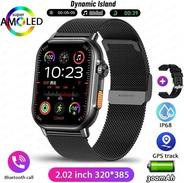 Main image of NFC Bluetooth Call Smart Watch Men 320*385 HD Screen Fitness Tracker IP68Waterproof Fashion Women SmartWatch For Android IOS