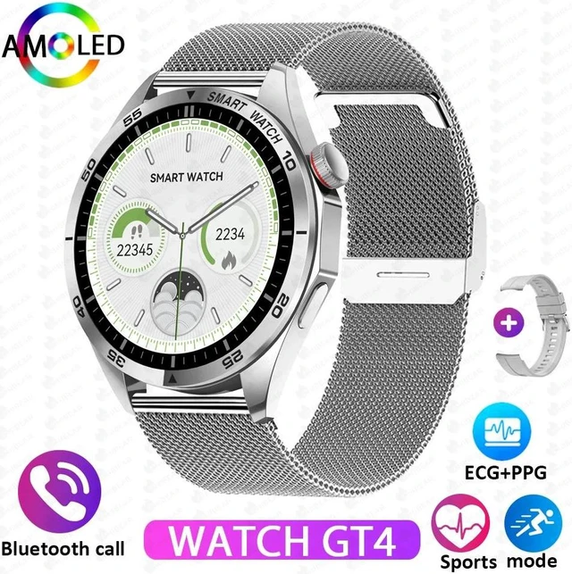 Main image of ECG+PPG Men Bluetooth Call Smart Watch 1.28 Inch 240*240 AMOLED HD Screen Business Watch IP68 Waterproof Smartwatch Man+