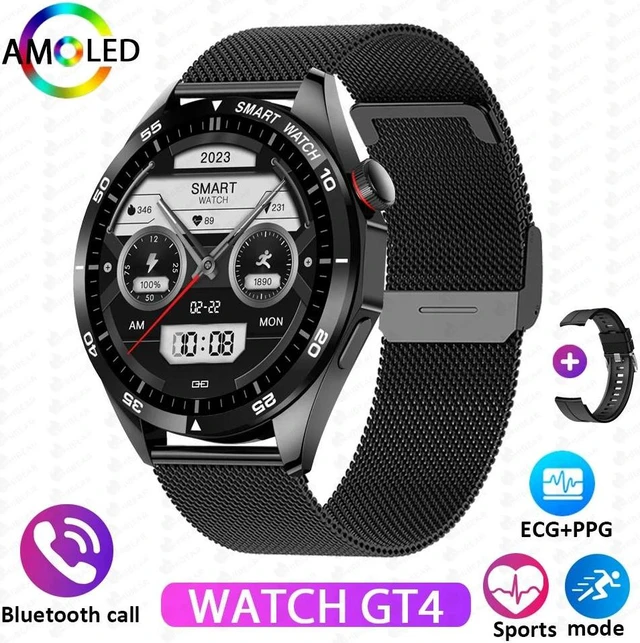 Main image of ECG+PPG Men Bluetooth Call Smart Watch 1.28 Inch 240*240 AMOLED HD Screen Business Watch IP68 Waterproof Smartwatch Man+
