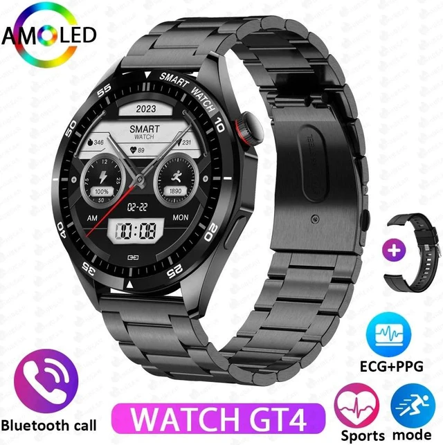 Main image of ECG+PPG Men Bluetooth Call Smart Watch 1.28 Inch 240*240 AMOLED HD Screen Business Watch IP68 Waterproof Smartwatch Man+