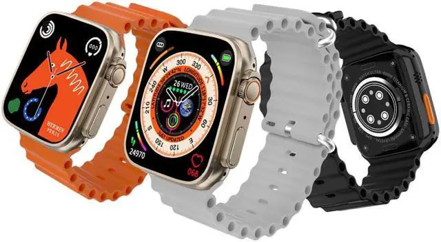 Alt view image 3 of 7 - Smart Watch Watch8 Ultra Bluetooth Call Heart Rate Monitoring Message Reminder S8