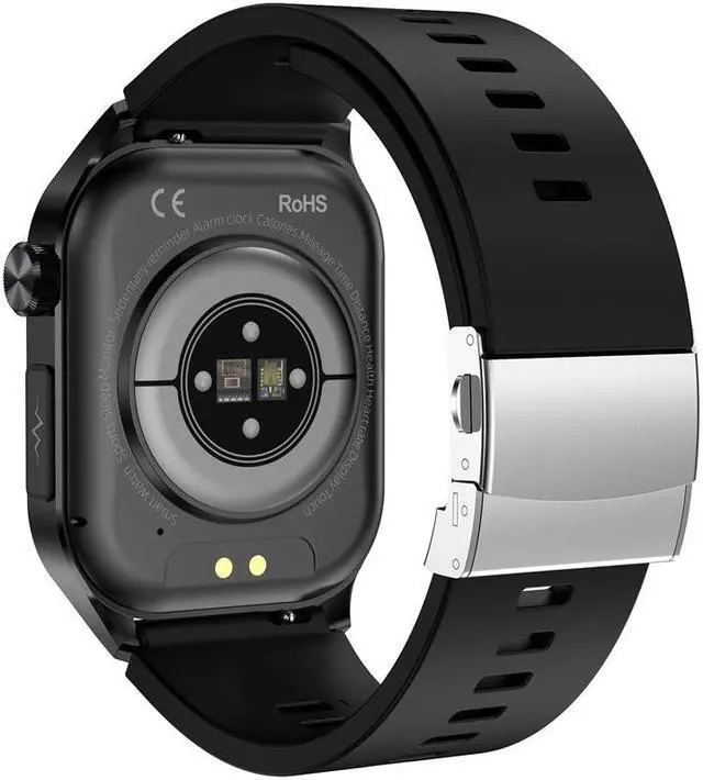 Alt view image 2 of 7 - Et580 Bluetooth Call Ecg Smart Watch Blood Glucose Heart Rate Body Temperature Monitoring Multi-Sport Mode Watch