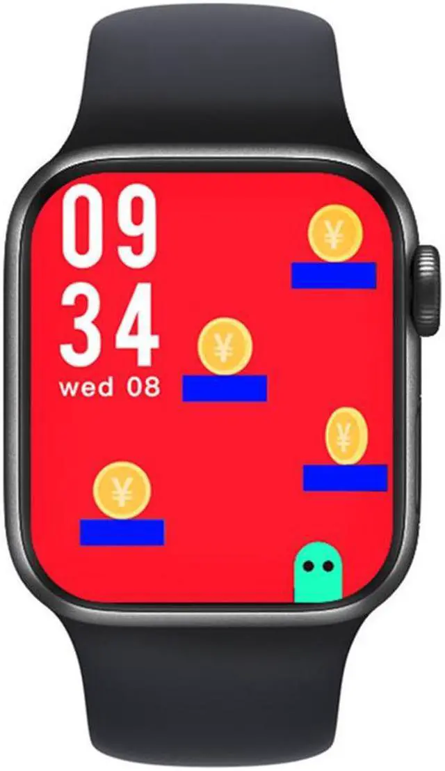 Alt view image 4 of 6 - S9 Max Smart Watch Bluetooth Call Heart Rate Blood Oxygen Blood Pressure Health Monitoring S9