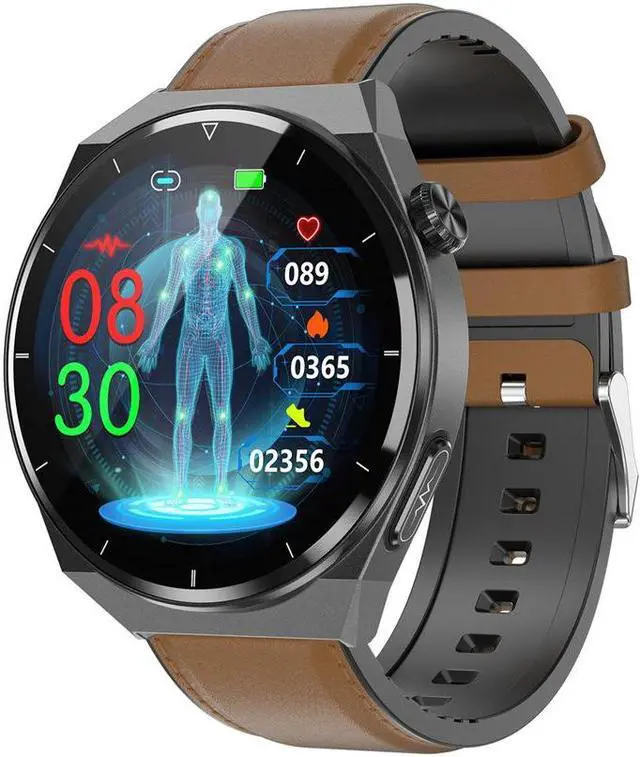 Alt view image 6 of 7 - Tk20 Smart Watch Ecg Electrocardiogram Non-Invasive Blood Glucose Measurement Heart Rate Blood Pressure Blood Pressure Sleep Monitoring Sports Bracelet