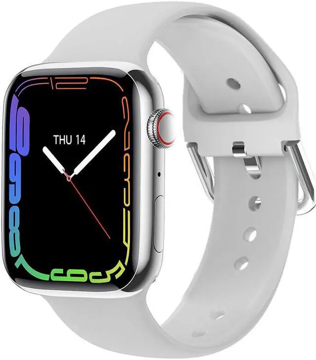 Alt view image 2 of 6 - S9 Promax Dual Strap Smart Watch Bluetooth Call 2.01 Heart Rate Blood Oxygen Blood Pressure Wireless Charge