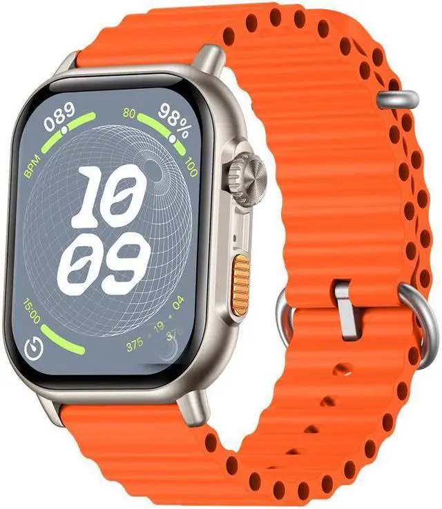 Alt view image 3 of 5 - Tk23 Smart Watch Bluetooth Call Heart Rate Blood Oxygen Blood Pressure Sleep Monitoring Pedometer Movement Information Reminder