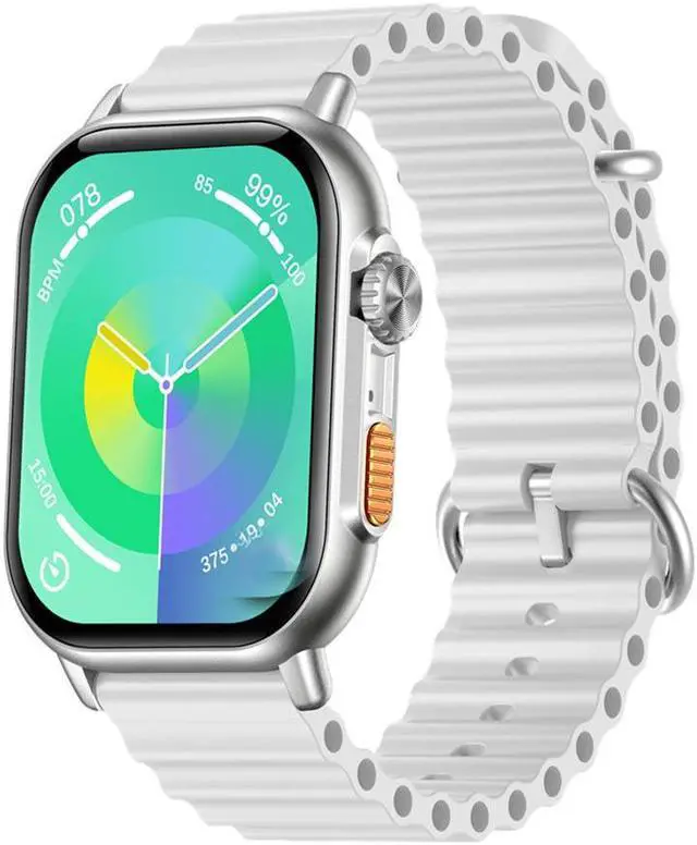 Alt view image 4 of 5 - Tk23 Smart Watch Bluetooth Call Heart Rate Blood Oxygen Blood Pressure Sleep Monitoring Pedometer Movement Information Reminder
