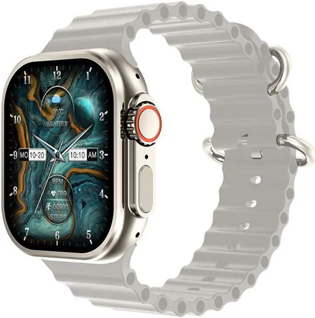 Alt view image 5 of 5 - Hw Ultra2 Smart Watch Bluetooth Call Health Monitoring Pedometer Sports Compass S9ultra