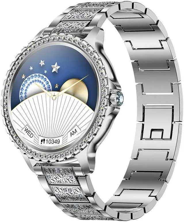 Alt view image 4 of 7 - 23I58 Women Smart Watch Bluetooth Call Ai Voice Assistant Sports Step Meter Bracelet