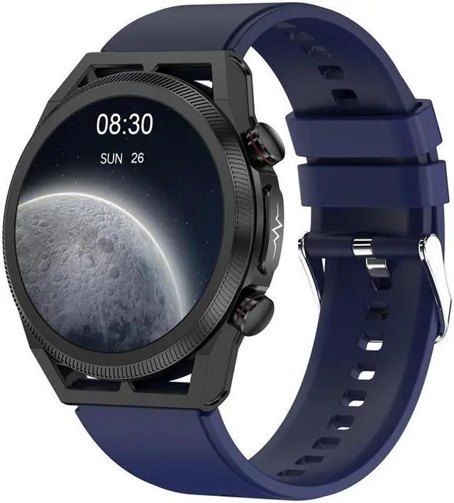 Alt view image 4 of 5 - Et310 Bluetooth Call Non-Invasive Blood Glucose Smart Watch Ecg Uric Acid Hrv-Ai Diagnosis Sos Emergency Call