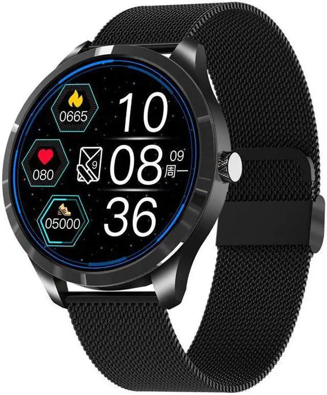 Main image of Q9l Smart Watch 1.28 Inch Full Circle Full Touch Screen Dual Ui Dial Heart Rate Monitoring Sports Pedometer Bracelet