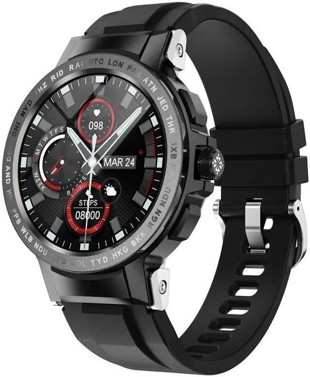 Main image of E19 Smart Watch Bluetooth Blood Oxygen Watch Heart Rate Blood Pressure Men's Sports Bracelet Support