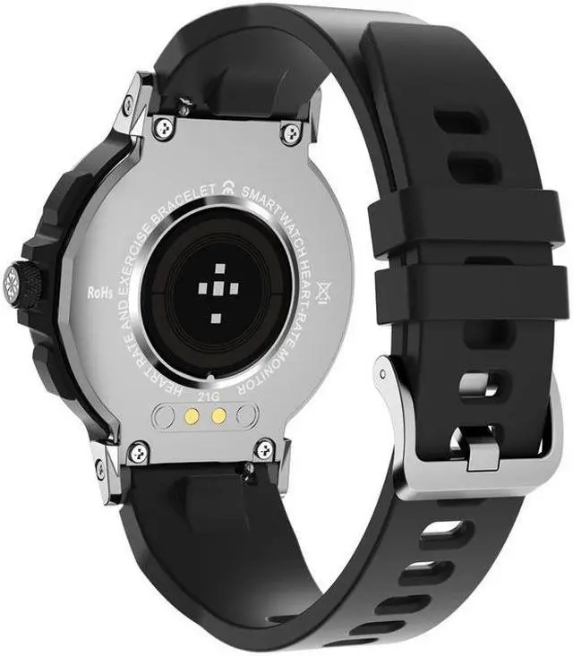 Alt view image 2 of 5 - E19 Smart Watch Bluetooth Blood Oxygen Watch Heart Rate Blood Pressure Men's Sports Bracelet Support