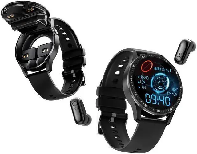 Alt view image 4 of 5 - X7 Smart Watch Bluetooth Headset 2-In-1 Binaural Audio 1.32-Inch Full Touch Sports Bracelet