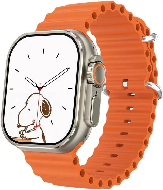 Alt view image 4 of 7 - Iw9 Ultra Smart Watch Bluetooth Calling Amoled Screen Heart Rate Blood Pressure Monitoring Payment Nfc Access Control