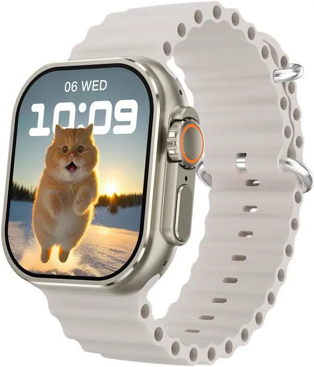 Alt view image 7 of 7 - Iw9 Ultra Smart Watch Bluetooth Calling Amoled Screen Heart Rate Blood Pressure Monitoring Payment Nfc Access Control
