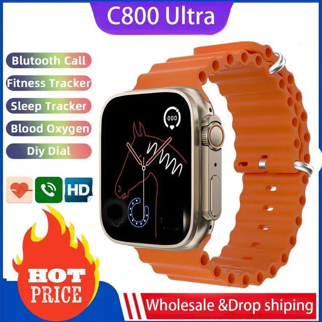 Alt view image 4 of 7 - Smart Watch Series 8 49Mm Smart Watch C800 Ultras8