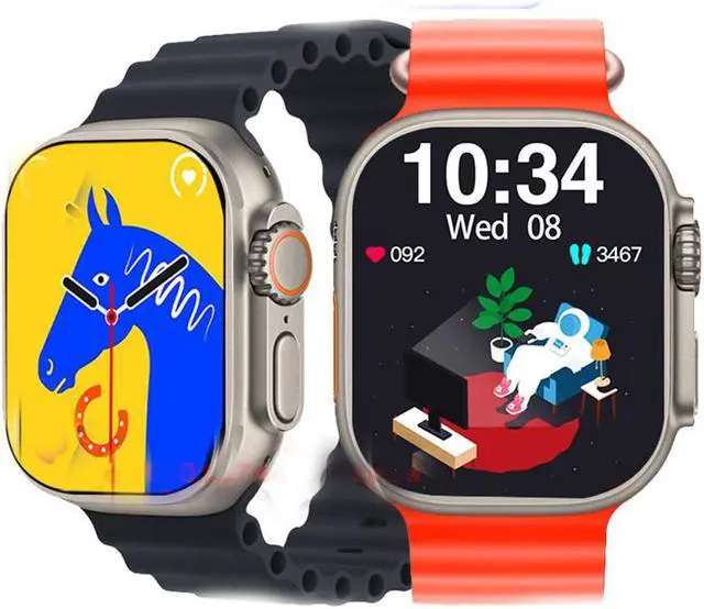 Alt view image 5 of 7 - Smart Watch Series 8 49Mm Smart Watch C800 Ultras8