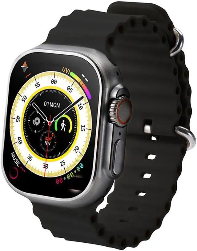 Alt view image 6 of 7 - Hello3+ Smartwatch Bluetooth Call Health Monitoring Sports Watch Ultra Sport Edition